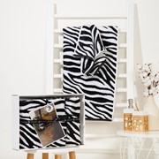Набор полотенец Этель Zebra 3 шт; 100%хл, 420 гр/м2 (70*130, 30*60 см - 2шт) фотография