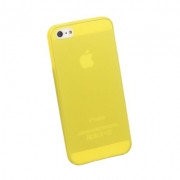 Накладка ультра-тонкая 0,3 мм для iPhone 4G / 4S, жёлтая