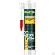 Герметик KRAFTOOL KRAFTFLEX FR150 силикатный огнеупорный “+1500 С“, жаростойкий, черный, 300мл 41260-4 фотография