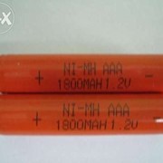 Аккумуляторная батарея AAA 1800mAh 1.2V Ni-MH