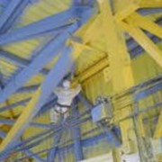 Монтаж металлоконструкций каркасов зданий фото