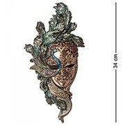 Венецианская маска Павлин под бронзу фото