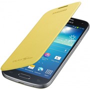 Чехол-книжка Flip Cover Rep для Samsung Galaxy S4 Mini GT-i9190/i9192 Duos желтый фотография