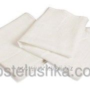 Вафельное полотенце белое 40*50, 100% х/б фотография