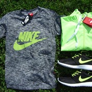 Комплект летний мужской Nike (футболка шорты) фото