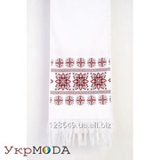Свадебный рушник ручной работы с вышитыми лилиями (МА-0121)