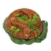 Змея. Изделия сувенирные из фарфора фотография