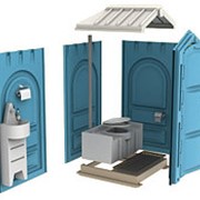 Мобильная туалетная кабина EcoGR Люкс фото
