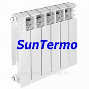 Биметаллический радиатор SunTermo 350*80*80 фото