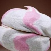 Натуральный зефир бело-розовый