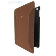 Чехол Ferrari F12 Collection Leather Folio Case Brown для iPad Air фото
