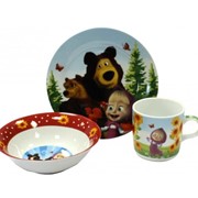Наборы посуды, Детский набор "Маша и медведи"