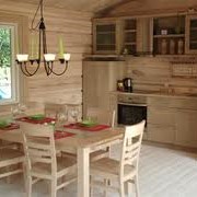 Дома деревянные финские, Дома из оцилиндрованного бревна, купить заказать , Цены разумные. фото