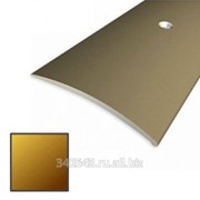 Порожек алюминиевый Aspro 1-07697 золото 49х900 мм