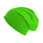 Шапка “BROOKLIN“, зеленый неон, 60% хлопок, 40% полиэстер, плотность 320 г/м2 фотография