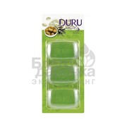 Мыло туалетное Duru натурал планшет 100гр 3 оливковое 3 шт 40360 фотография