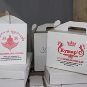 Коробка для пирожных, суши, тортиков. фото