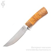 Нож Рысь-1(95х18) береста. Арт.2038 фотография