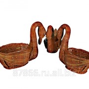 Лебедь из бамбука (35*19*H30/12) , компл.- 3, арт. 61504-3 фото
