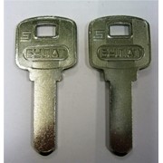 Заготовка для ключей вертикальная 00635 БУЛАТ BUL-2 булат-вс-5а-50мх 1,8 мм без пазов фотография