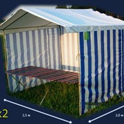 Торговая палатка 2.5x2 ок/ок (каркас d20mm) фото