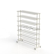 Стеллаж для мячей мобильный двухсторонний шир. 1320 мм Spektr Sport SP ХИ-ММ70 фото