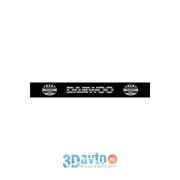 Светофильтр “Daewoo“ (165х1300) фон черный цвет серый переход (1шт.) A-STICKER фото