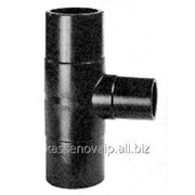 Тройник переходник литой ПЭ-100 SDR 17 d-250х125 фото