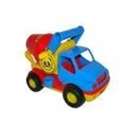 Автотранспортная игрушка Автомобиль-бетоновоз КонсТрак сетка Полесье фото