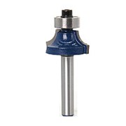 Хвостовик 6 мм Круглый нож с радиусом 1/4 дюйма Деревообрабатывающий фрезерный станок Высококачественная фото