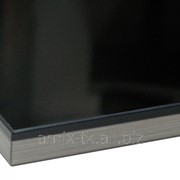 Фасад Черный глянец - Черный, кромка 3D фотография