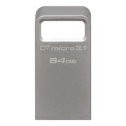 Флешка Kingston 64Gb DataTraveler Micro (DTMC3/64Gb) USB 3.1 фото