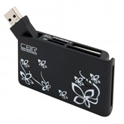 Картридер CBR CR-444, All-in-one, USB 2.0, ноут. фото
