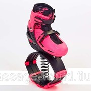 Ботинки на пружинах Фитнес джамперы Kangoo Jumps (PL, PVC, р-р 35-42, розовый)