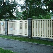 Деревянные заборы для дачи дома заказать Киев Украина под заказ фото