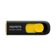 Флешка A-Data 64Gb UV128 (AUV128-64G-RBY) USB3.1 Yellow фото