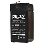 Delta DT 6023 6V 2,3Ah Аккумулятор свинцово-кислотный,герметичный