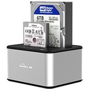 Док-станция Blueendless HD07A для HDD/SSD (2,5 “/ 3,5“ SATA, USB 3.0) (Серебристый) фото
