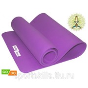 Коврик для йоги и фитнеса. Цвет: фиолетовый: PURPLE К6010