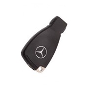 Mercedes Benz ME-7P корпус пульта 3 кнопки с FLIP лезвем, с лого, б/электроники фото