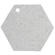 Доска сервировочная из камня elements hexagonal 30 см (68548) фотография