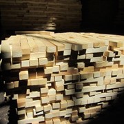 Калиброванная заготовка из хвойных пород древесины фото
