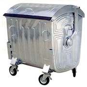 Мусорный бак 1100л 1,1куб. Бесплатная доставка по Украине фото