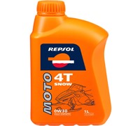 Полностью синтетическая моторное масло Repsol Moto Snow 4T 0W30 1L фото
