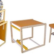 Мебель детская Стул-стол «НЕПОСЕДА-4-Цвет», оранжевый фото