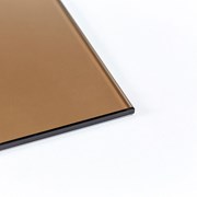 Стекло листовое тонированное бронзовое 4мм, марка  фотография