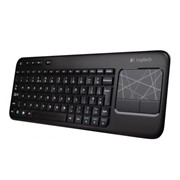 Клавиатуры беспроводные Logitech Wireless Keyboard K400 USB EN/RU unifying receiver black