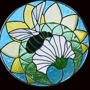 Изготовление витражей для мебели фото