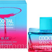 Cocktail Seduction Blue for Women EDT Antonio Banderas фотография