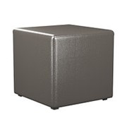 Банкетка/куб в прихожую, цвет черный, с сиденьем, для магазина ПФ-1(чёрн) фото